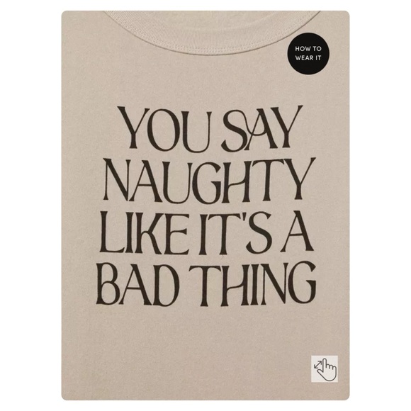 *HOST PICK* NEW Torrid 5 ‘You Say Naughty’ Classic Fit Cozy Tunic Sweatshirt - Picture 3 of 9